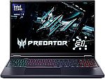 acer Predator Helios Neo 16" WQXGA 240Hz G-SYNC AI Gaming Laptop (Ultra 9 275HX, RTX 5070Ti, 16GB, 1TB) $1629.99