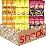 36-Pack Nut Harvest, 3 Flavor Peanuts Variety Pack $11