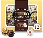 4.6-Oz Ferrero 12 Assorted Confections with Hazelnut, Dark Chocolate and Coconut $4