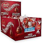 3 x 60 Count Lindt LINDOR Milk Chocolate Candy Truffles $38 and more