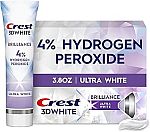 Crest 3D White Brilliance Pro Ultra White Teeth Whitening Toothpaste, 3.8 oz $3.55