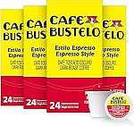 96-Ct  Café Bustelo Espresso Style Dark Roast Coffe Pod $35