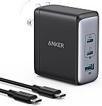 Anker Nano II 100W USB C Wall Charger 3-Port Adapter $32