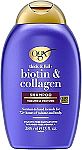 OGX Thick & Full + Biotin & Collagen Volumizing Shampoo 13 fl oz $2.69