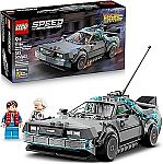 LEGO Speed Champions Time Machine from Back to The Future Building Toy 77256 $23