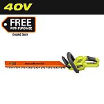 RYOBI 40V 24 in. Cordless Battery Hedge Trimmer (Tool Only) $79