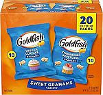 20 Count Goldfish Grahams Baked Graham Crackers Multipack $7