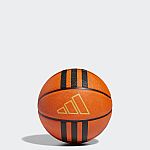 adidas kids 3-Stripes Rubber X3 Basketball $8 + Free Shipping