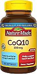 120 Count Nature Made CoQ10 100mg, Dietary Supplement $12