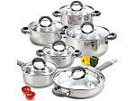 Woot Kitchen Sale - 12-pc Cook N Home Stainless Steel Cookware Sets $39.99 and more