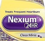 42-Ct Nexium 24HR ClearMinis Acid Reducer Heartburn Relief Delayed Release Capsules $11
