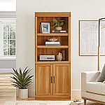 Better Homes & Gardens Glendale 5-Shelf Bookcase w/ Doors $82