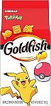 Goldfish Pokemon Cheddar Cheese Crackers, 6.6 Oz Bag $1.75