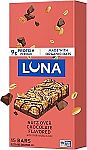15 Count 1.69 oz LUNA Protein Snack Bars (Nutz Over Chocolate) $10.72