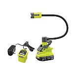 RYOBI ONE+ 18V Cordless Flexible LED Clamp Light Kit $27.45 + FS