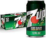 12-Pk 12-Oz Zero Sugar 7-Up Soda $4.75
