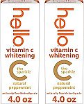 4-Pack 4-Oz hello Antiplaque and Whitening Fluoride Free Toothpaste $11