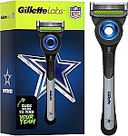 Gillette Labs Mens Razor with Exfoliating Bar (1 Handle + 4 Refills) $12