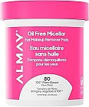80 Count Almay Oil Free Micellar Eye Makeup Remover Pads $2.60