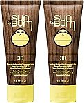 2-Pk 3-Oz Sun Bum Original SPF 30 Sunscreen Lotion $10
