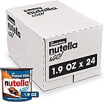 24-Ct 1.9-Oz Nutella & GO! Chocolate Hazelnut Spread with Cocoa + Pretzel Sticks $14