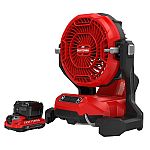 CRAFTSMAN 7.5-in Outdoor Misting Personal Fan, Battery Powered $49