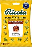 21-Count Ricola Natural Herb Cough Drops $1.76