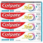 Pack of 4 Colgate Total Active Prevention Whitening Gel Toothpaste 5oz $8.44