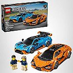LEGO Speed Champions Lamborghini Revuelto & Huracán STO Car Toys 77238 $40 and more