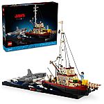 1497-Pc LEGO Ideas Jaws Orca Boat Diorama Building Set $98