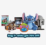 Woot - Toys Sale + extra 70% off 7+ items