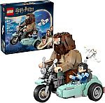 LEGO Harry Potter Hagrid & Harry's Motorcycle Ride Building Set $39.99