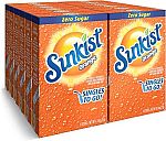 72 Counts Sunkist Soda Orange Singles To Go Drink Mix Packets $3.48