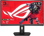 ASUS ROG Strix 32" QHD USB-C Curved HDR Gaming Monitor (XG32WCS) $189.05