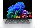 HP OmniBook 5 16" 2K OLED Laptop (Snapdragon X X1-26-100, 16GB, 512GB 16-fb0299nr) $750 an dmore