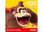 Nintendo eShop $100 Gift Card (Email Delivery) $85