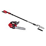 Milwuakee M18 FUEL Telescoping 13 ft Pole Saw + Top Handle Chainsaw $579