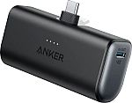 Anker Nano Power Bank (5,000mAh, 22.5W) w/ Built-in Foldable USB-C Connector $10