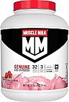 4.94-Pound Muscle Milk Genuine Protein Powder (Strawberries 'N Crème) $33.36