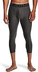 Under Armour Men's HeatGear Armour 3/4 Leggings $14