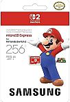 256GB Samsung microSD Express Card for Nintendo Switch 2 $39.99