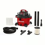 Craftsman 12 gal Corded Wet/Dry Vacuum 10.5 amps 120 V 6 HP $89.99