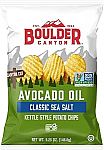 5.25-Oz Boulder Canyon Avocado Oil Sea Salt Kettle Style Potato Chips $2.50