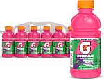 12-Pk 12-Oz Gatorade Lower Sugar Electrolyte Sports Drink (Rain Berry) $6.63