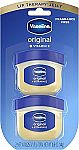 Vaseline Lip Therapy 2 Pack Original Mini 0.5 oz $3.89