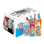 15-Pack 12oz PRIME Hydration Sports Drink Variety Pack w/ Electrolytes & B Vitamins $9.47