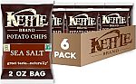 6-Pack 2-Oz Kettle Brand Potato Chips (Sea Salt) $3.55