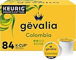 84-Ct Gevalia K-Cup Coffee Pods $31.48