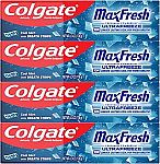 4-Pack 6.3-Oz Colgate MaxFresh Cool Mint Toothpaste $7.99