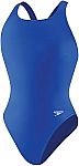 Speedo Womens Swimsuit One Piece Powerflex Ultraback Solid $21.80